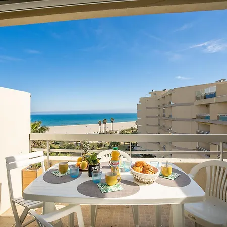 アパート Apartment Cap Sud I Canet Plage *